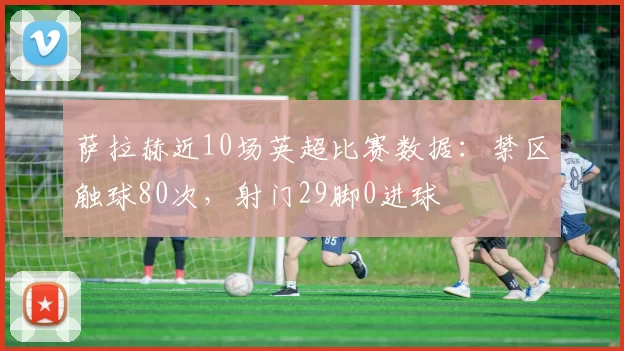 萨拉赫近10场英超比赛数据：禁区触球80次，射门29脚0进球